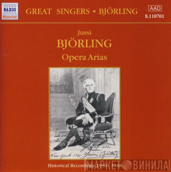 Jussi Björling - Opera Arias (Historical Recordings 1936-1948)