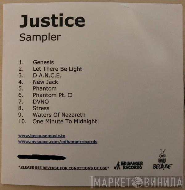 Justice   - Sampler