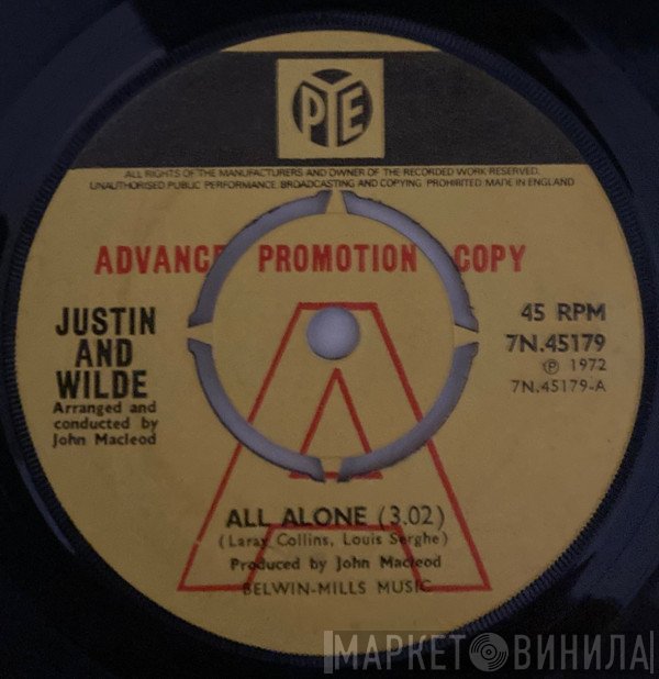 Justin And Wilde - All Alone