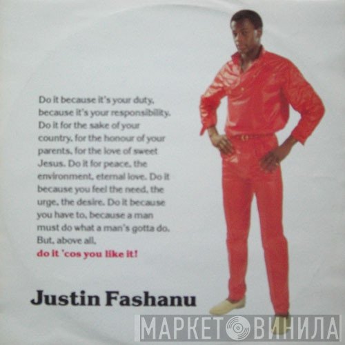 Justin Fashanu - Do It Cos You Like It