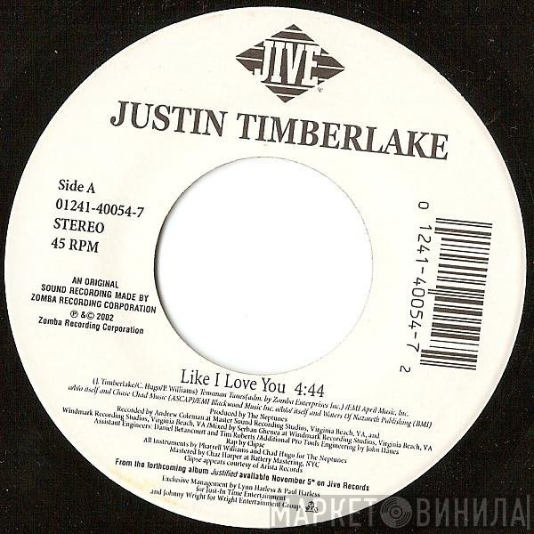 Justin Timberlake - Like I Love You