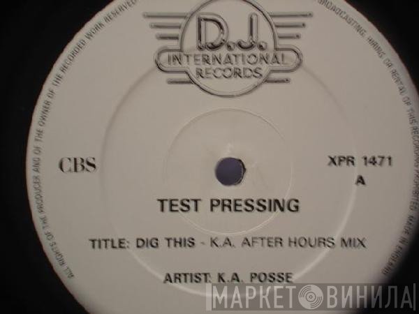 K.A. Posse - Dig This