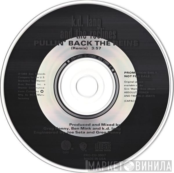 K.D. Lang And The Reclines - Pullin' Back The Reins (Remix)