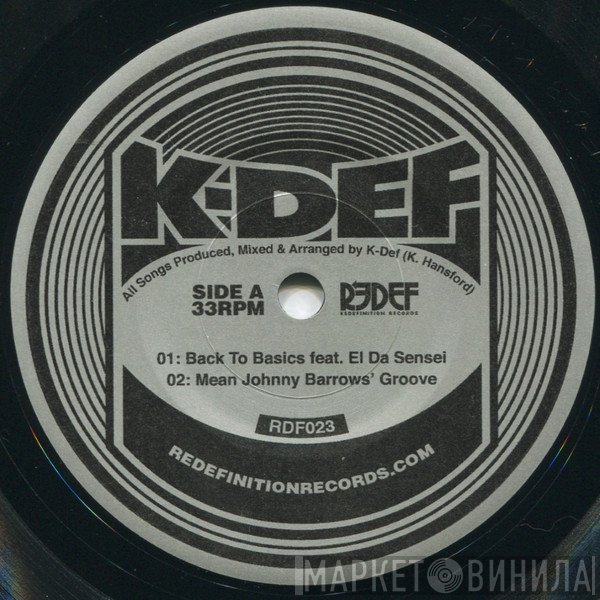 K-Def  - Back To Basics