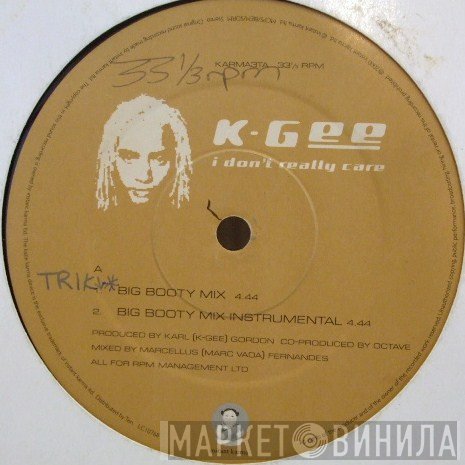K-Gee - I Don't Really Care