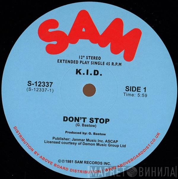 K.I.D. - Don't Stop