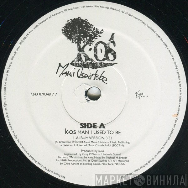 K-OS - Man I Used To Be
