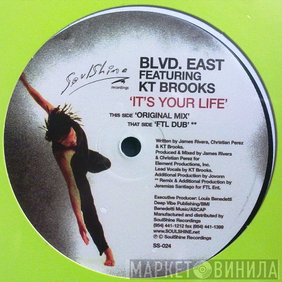 K.T. Brooks, Blvd. East - It's Your Life