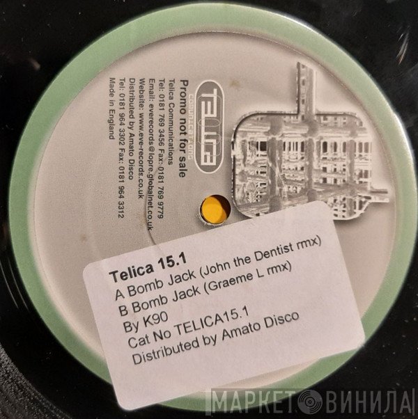 K90 - Bomb Jack (Remixes)