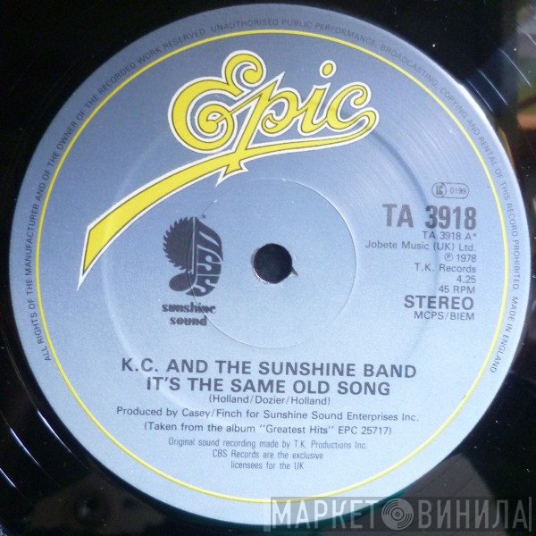 KC &amp; The Sunshine Band - It's The Same Old Song / Let's Go Party