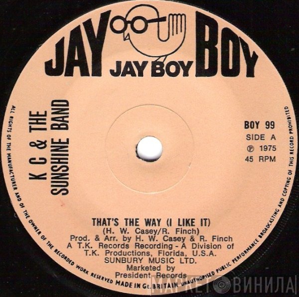 KC &amp; The Sunshine Band - That's The Way (I Like It)