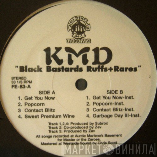 KMD  - Black Bastards Ruffs+Rares