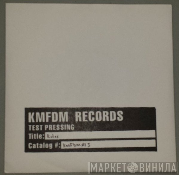 KMFDM  - Rules