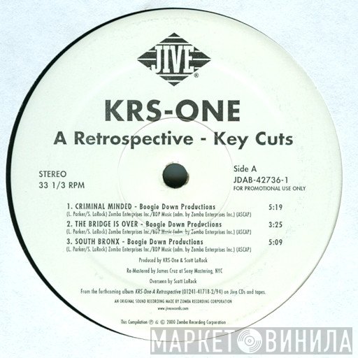 KRS-One  - A Retrospective - Key Cuts