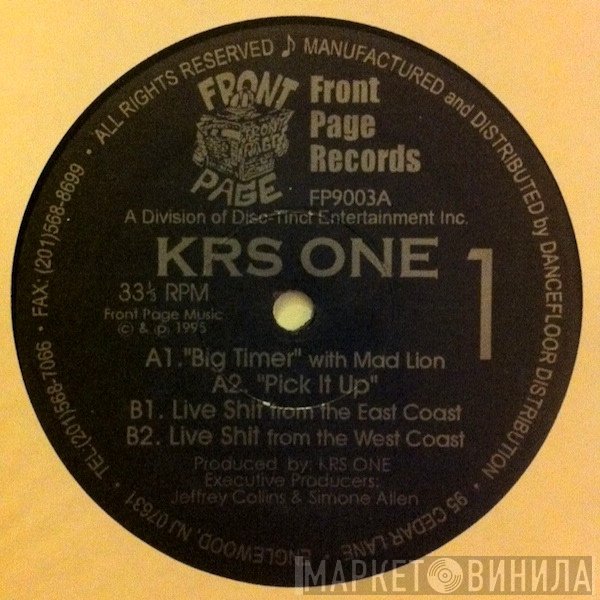 KRS-One - Big Timer