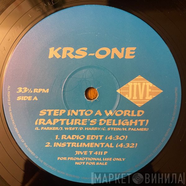 KRS-One  - Step Into A World (Raptures Delight)