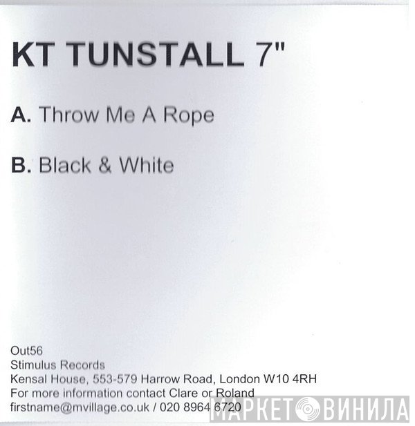 KT Tunstall  - Throw Me A Rope