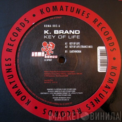 K. Brand - Key Of Life