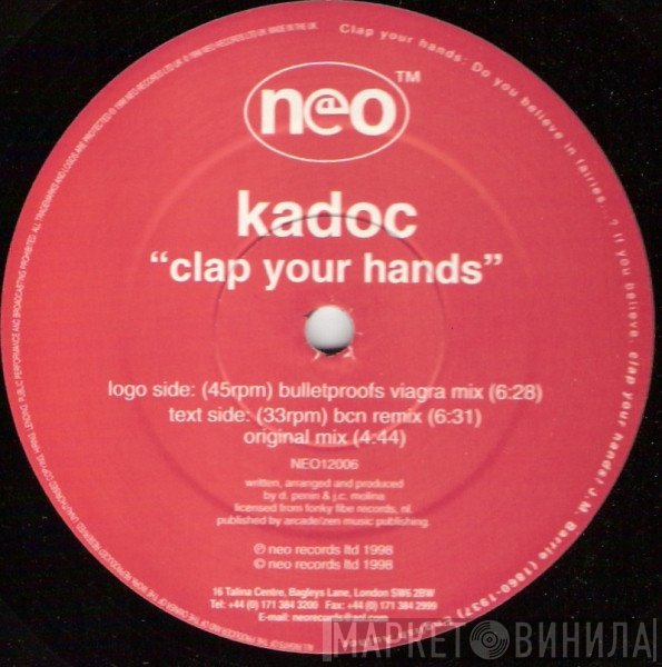 Kadoc - Clap Your Hands