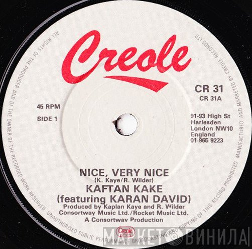 Kaftan Kake - Nice, Very Nice