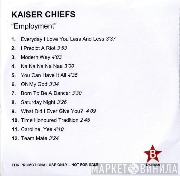 Kaiser Chiefs - Employment