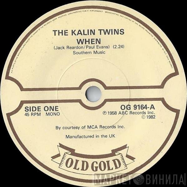 Kalin Twins, Poni-tails - When / Born Too Late