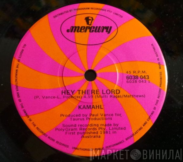 Kamahl  - Hey There Lord