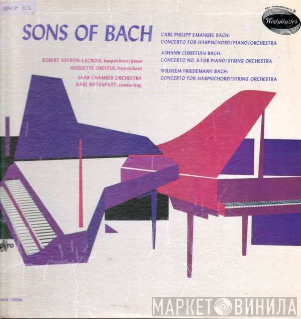 Kammerorchester Des Saarländischen Rundfunks, Saarbrücken, Karl Ristenpart - Sons Of Bach