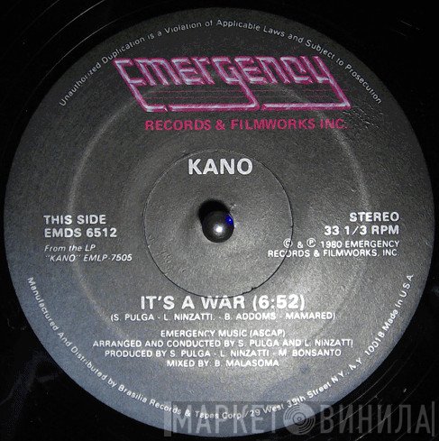 Kano  - It's A War / Ahjia
