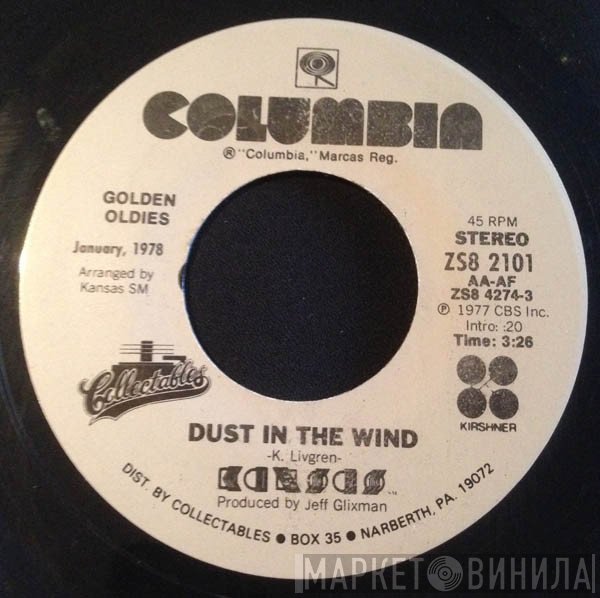 Kansas   - Dust In The Wind / Point Of Know Return