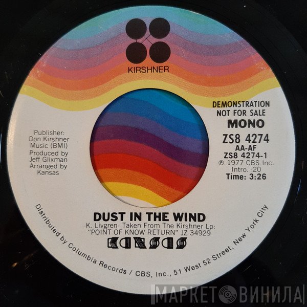 Kansas   - Dust In The Wind