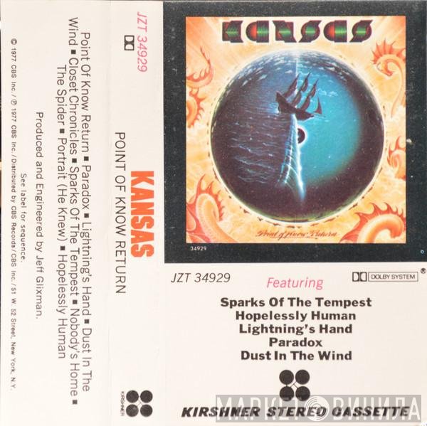 Kansas   - Point Of Know Return