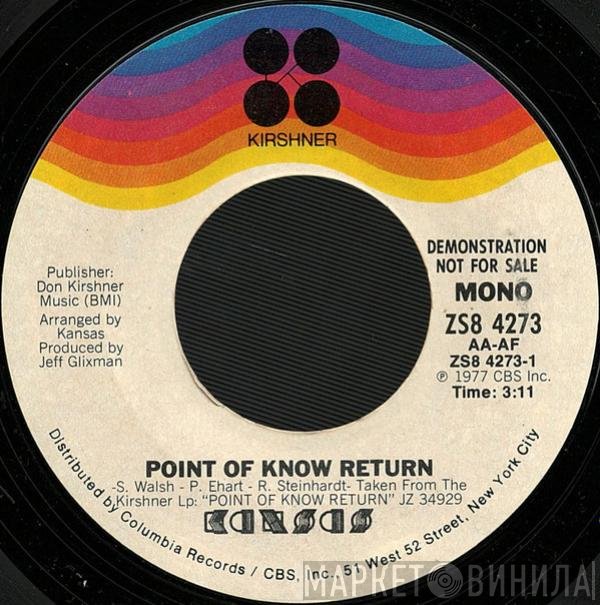 Kansas   - Point Of Know Return