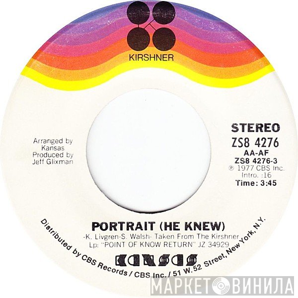 Kansas   - Portrait (He Knew)