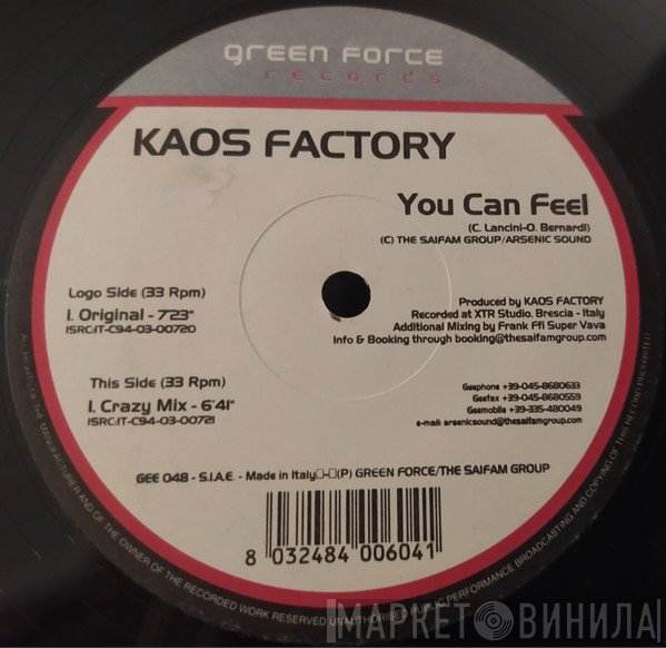 Kaos Factory - You Can Feel