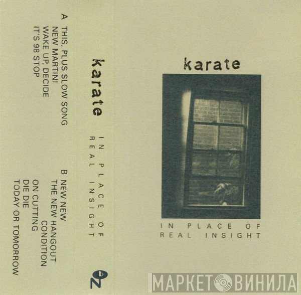 Karate  - In Place Of Real Insight