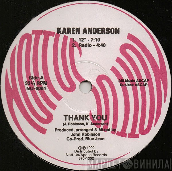 Karen Anderson - Thank You