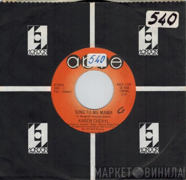 Karen Cheryl - Sing To Me Mama