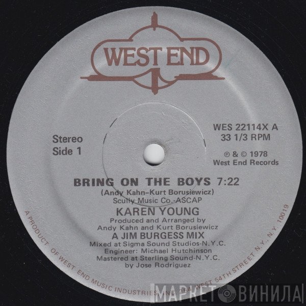 Karen Young - Bring On The Boys