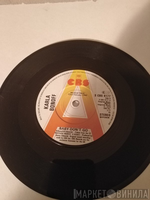 Karla Bonoff - Baby Don't Go