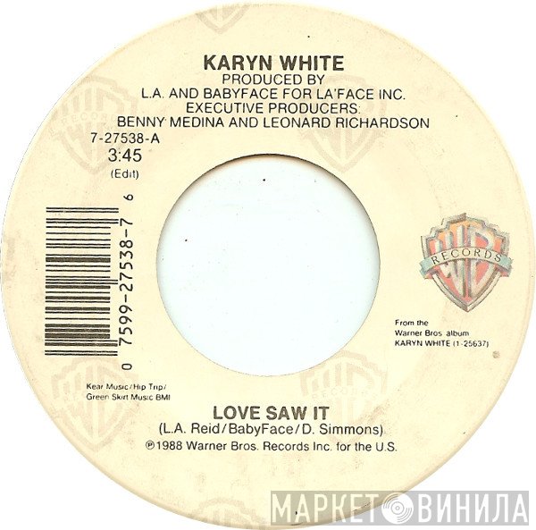 Karyn White - Love Saw It