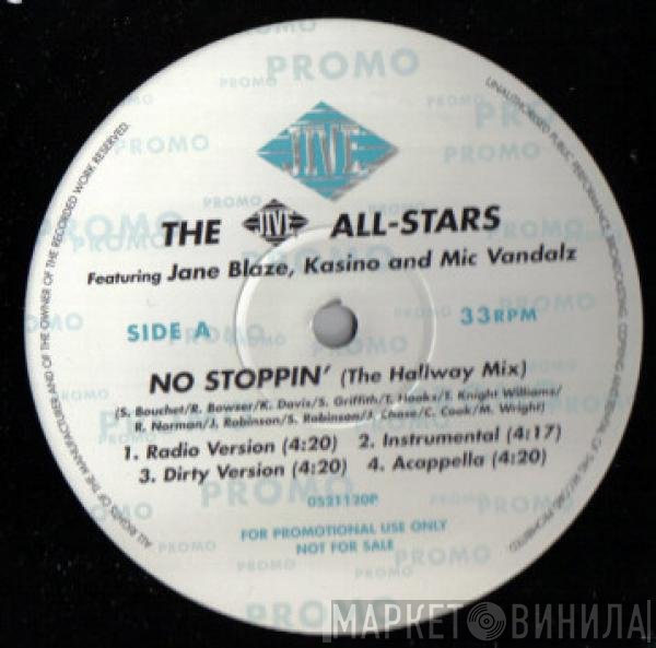 Kasino, Mic Vandalz, Jane Blaze, The Jive All-Stars - No Stoppin'