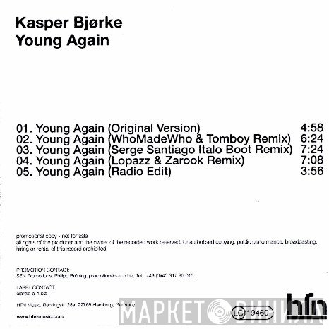 Kasper Bjørke - Young Again
