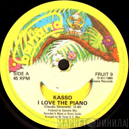 Kasso - I Love The Piano / Dancing On The Beach