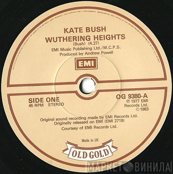 Kate Bush - Wuthering Heights / The Man With The Child In His Eyes