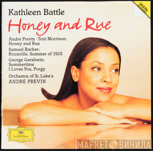 Kathleen Battle, Toni Morrison, Samuel Barber, George Gershwin, Orchestra Of St. Luke's, André Previn  - Honey And Rue