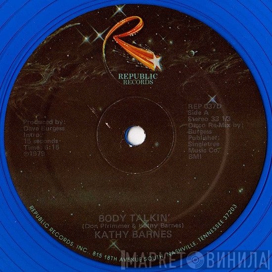 Kathy Barnes - Body Talkin'