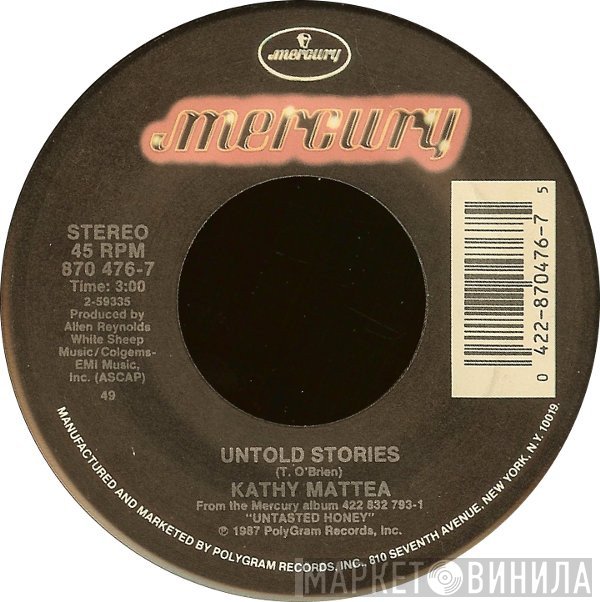 Kathy Mattea  - Untold Stories