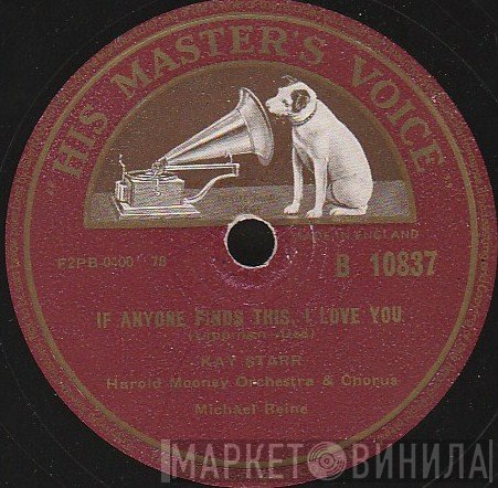 Kay Starr, Hal Mooney And His Orchestra - If Anyone Finds This, I Love You / Turn Right