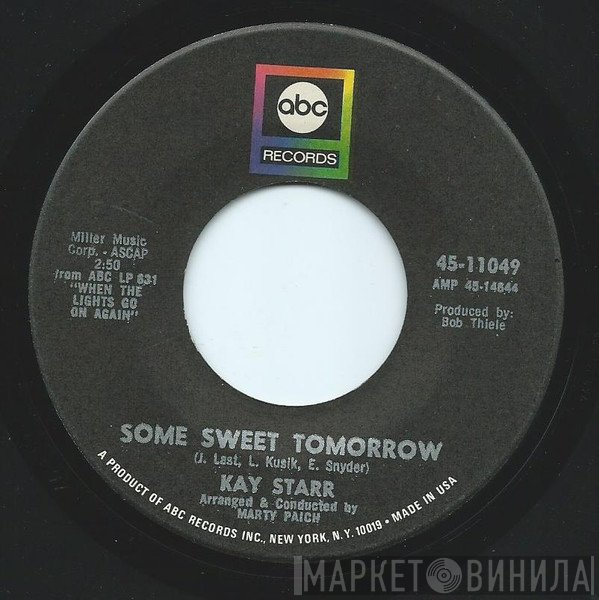 Kay Starr - Some Sweet Tomorrow